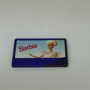 Vintage Barbie Talking Boombox Replacement Barbie Purple Plastic Cassette Tape
